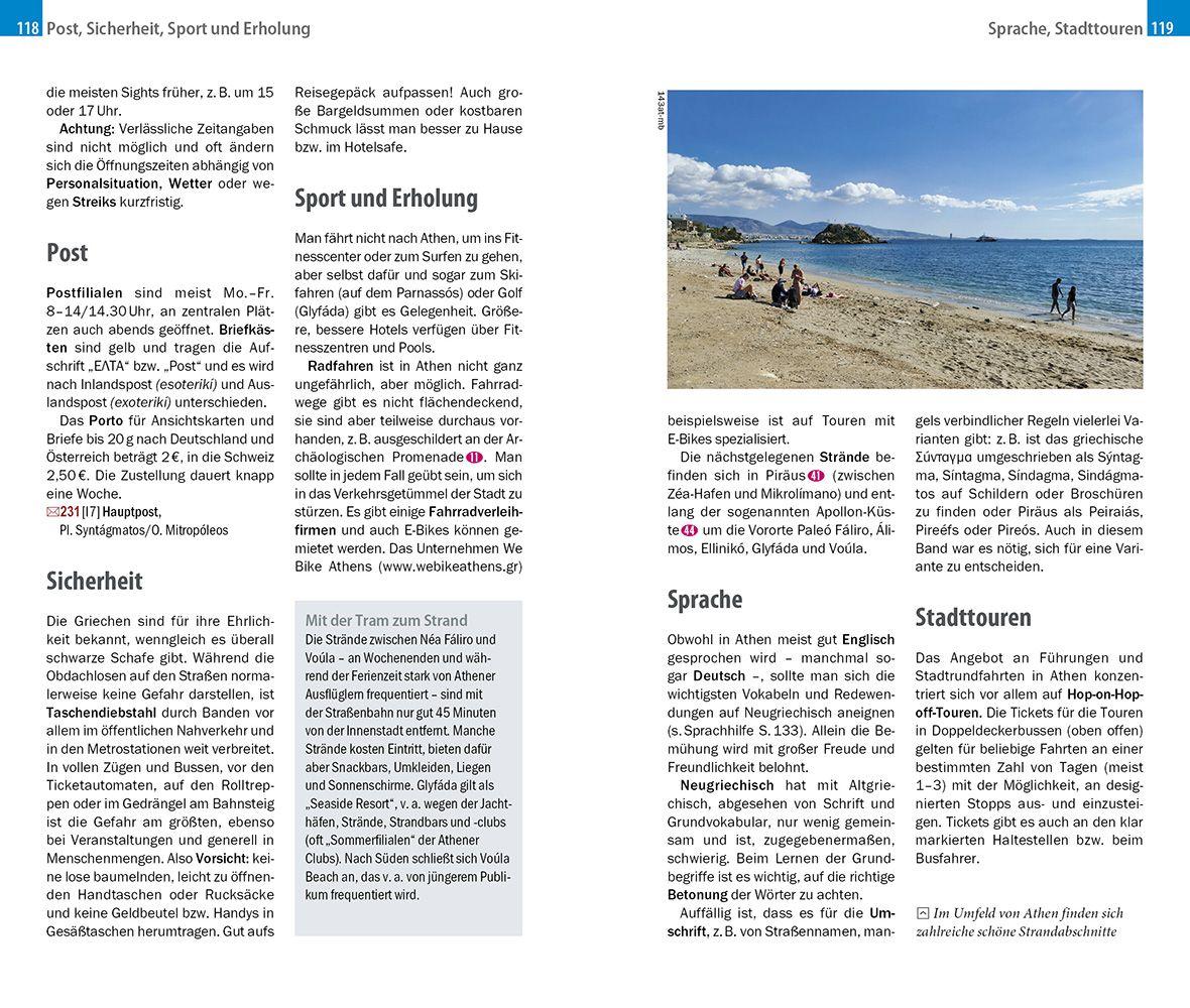 Beispielinhalt (Bild) Reise Know-How CityTrip Athen