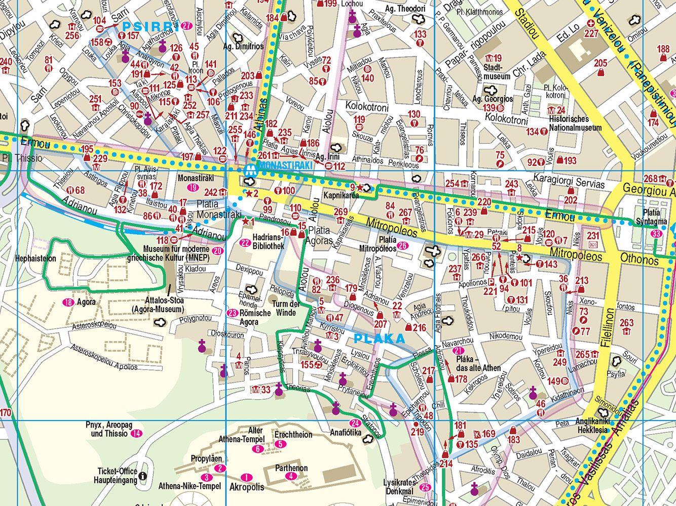 Beispielinhalt (Bild) Reise Know-How CityTrip Athen