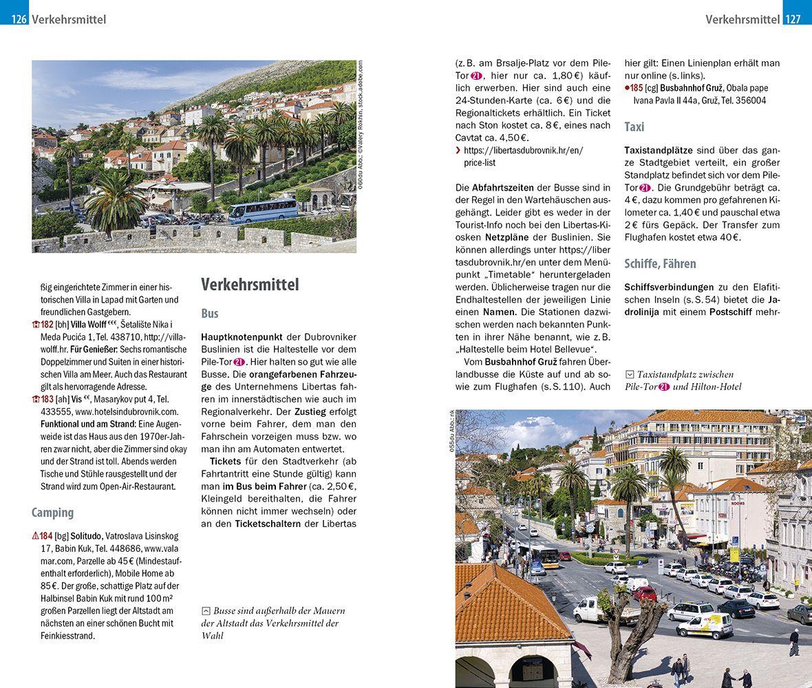 Beispielinhalt (Bild) Reise Know-How CityTrip Dubrovnik