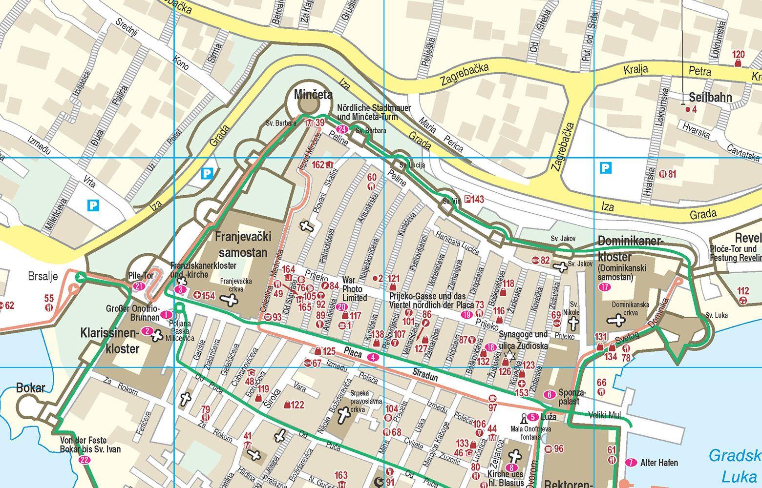 Beispielinhalt (Bild) Reise Know-How CityTrip Dubrovnik