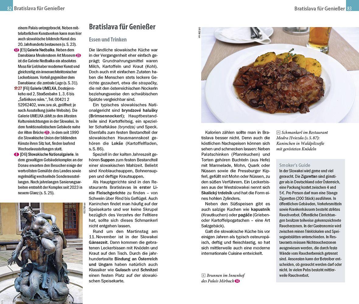 Beispielinhalt (Bild) Reise Know-How CityTrip Bratislava / Pressburg