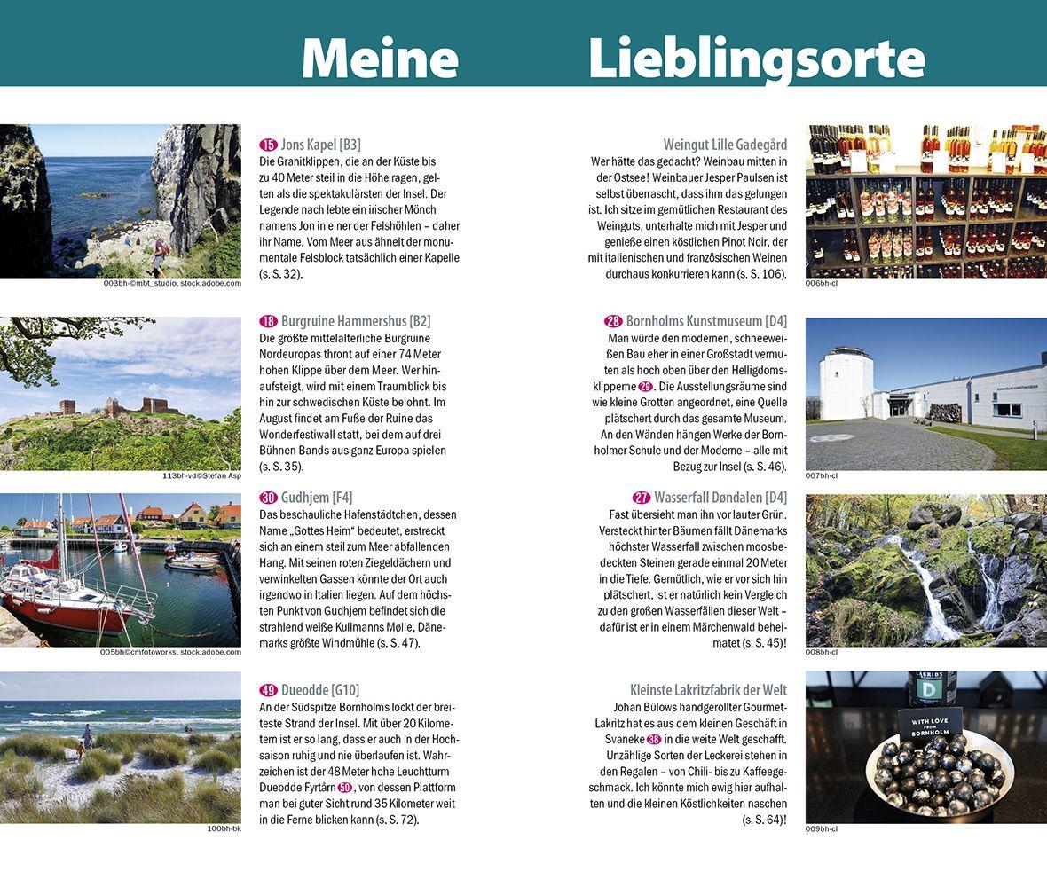 Beispielinhalt (Bild) Reise Know-How InselTrip Bornholm