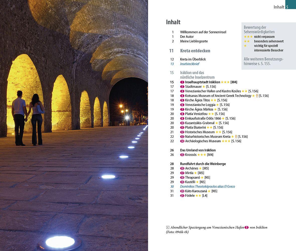 Beispielinhalt (Bild) Reise Know-How InselTrip Kreta