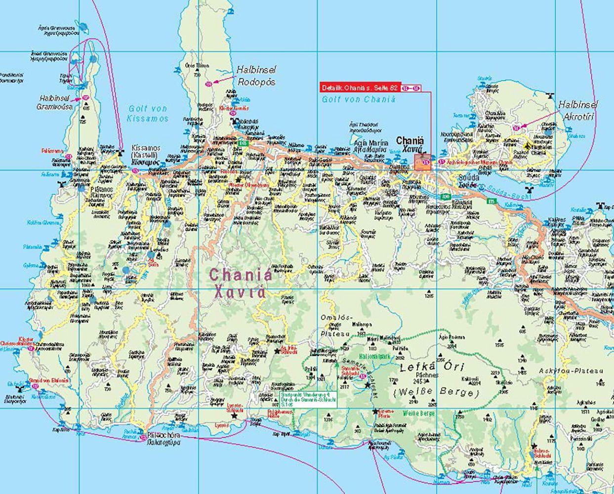 Beispielinhalt (Bild) Reise Know-How InselTrip Kreta