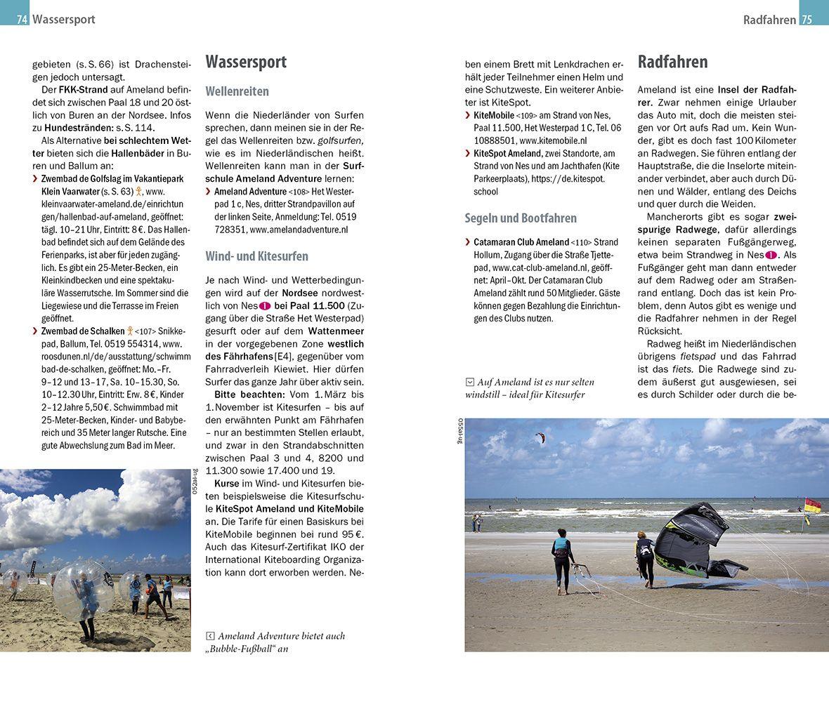 Beispielinhalt (Bild) Reise Know-How InselTrip Ameland