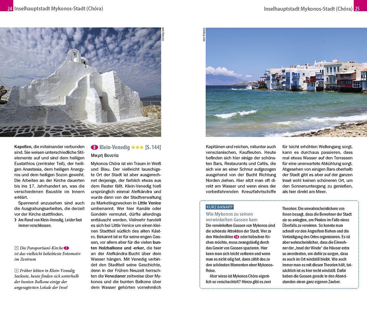 Beispielinhalt (Bild) Reise Know-How InselTrip Mykonos mit Ausflug nach Delos und Tínos