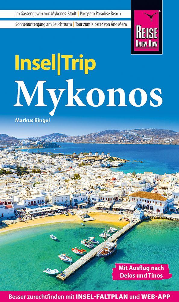 Vorderes Coverbild Reise Know-How InselTrip Mykonos mit Ausflug nach Delos und Tínos