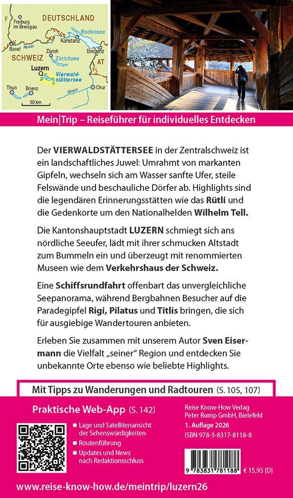 Beispielinhalt (Bild) Reise Know-How MeinTrip Vierwaldstättersee & Luzern