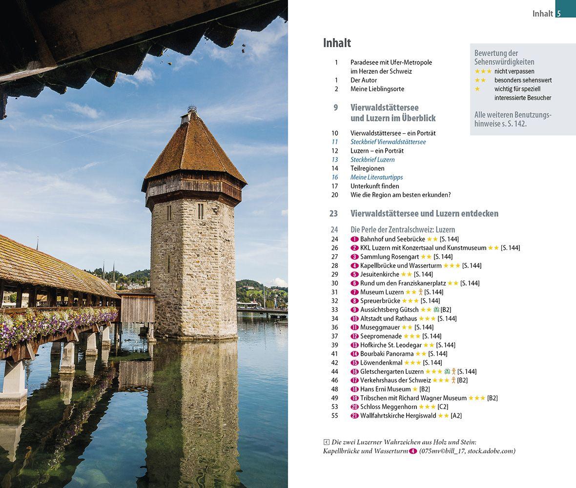 Beispielinhalt (Bild) Reise Know-How MeinTrip Vierwaldstättersee & Luzern