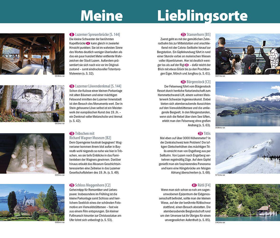 Beispielinhalt (Bild) Reise Know-How MeinTrip Vierwaldstättersee & Luzern