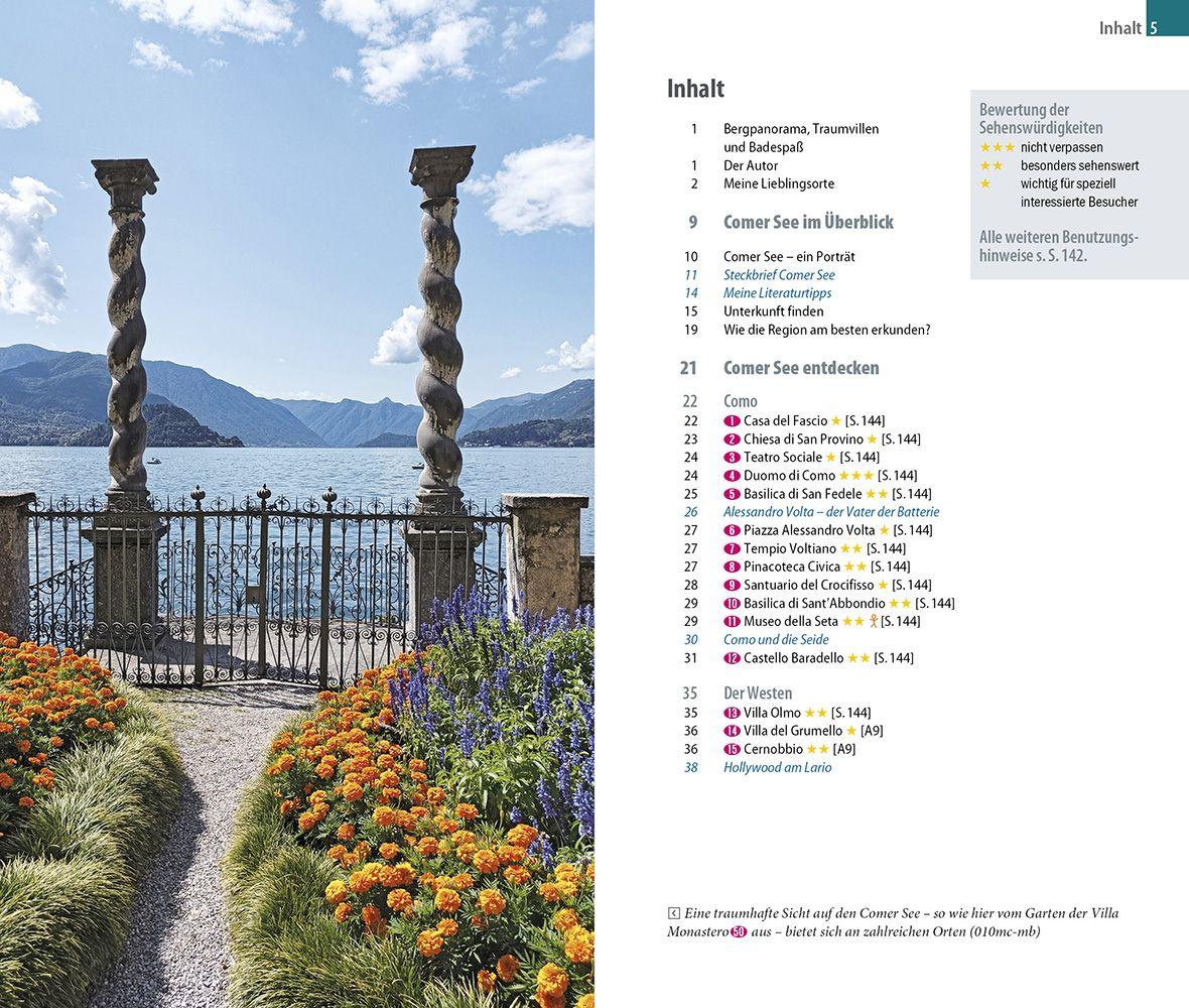 Beispielinhalt (Bild) Reise Know-How MeinTrip Comer See