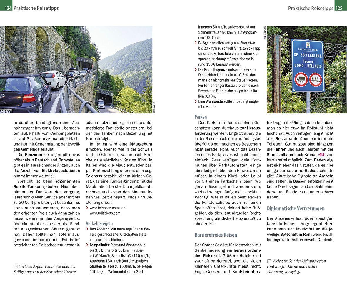 Beispielinhalt (Bild) Reise Know-How MeinTrip Comer See