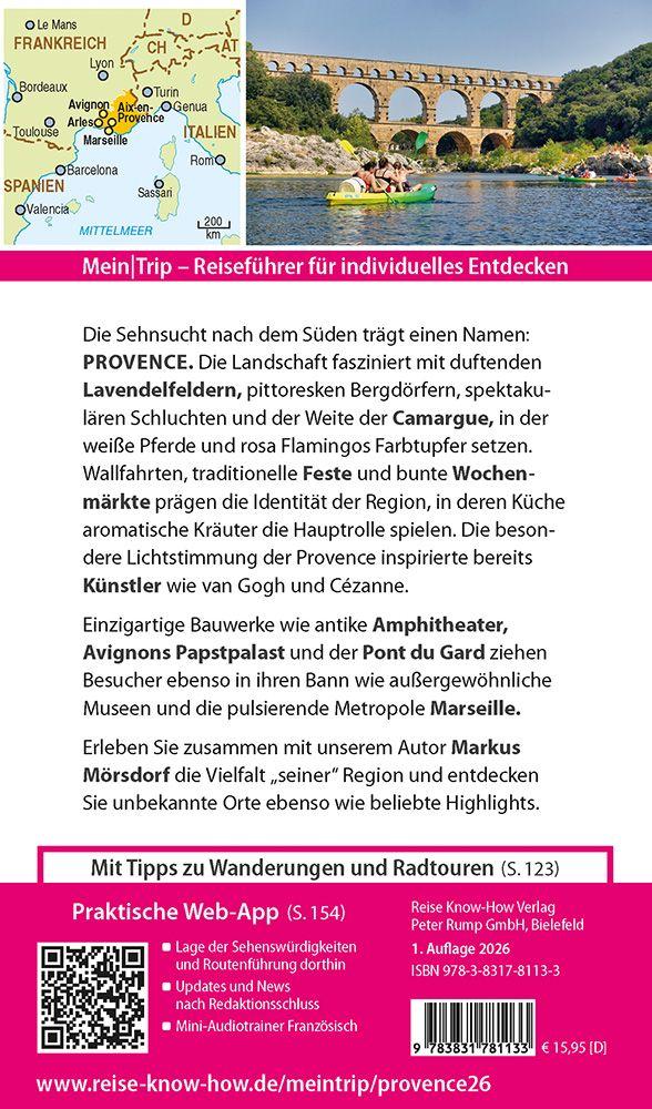 Beispielinhalt (Bild) Reise Know-How MeinTrip Provence