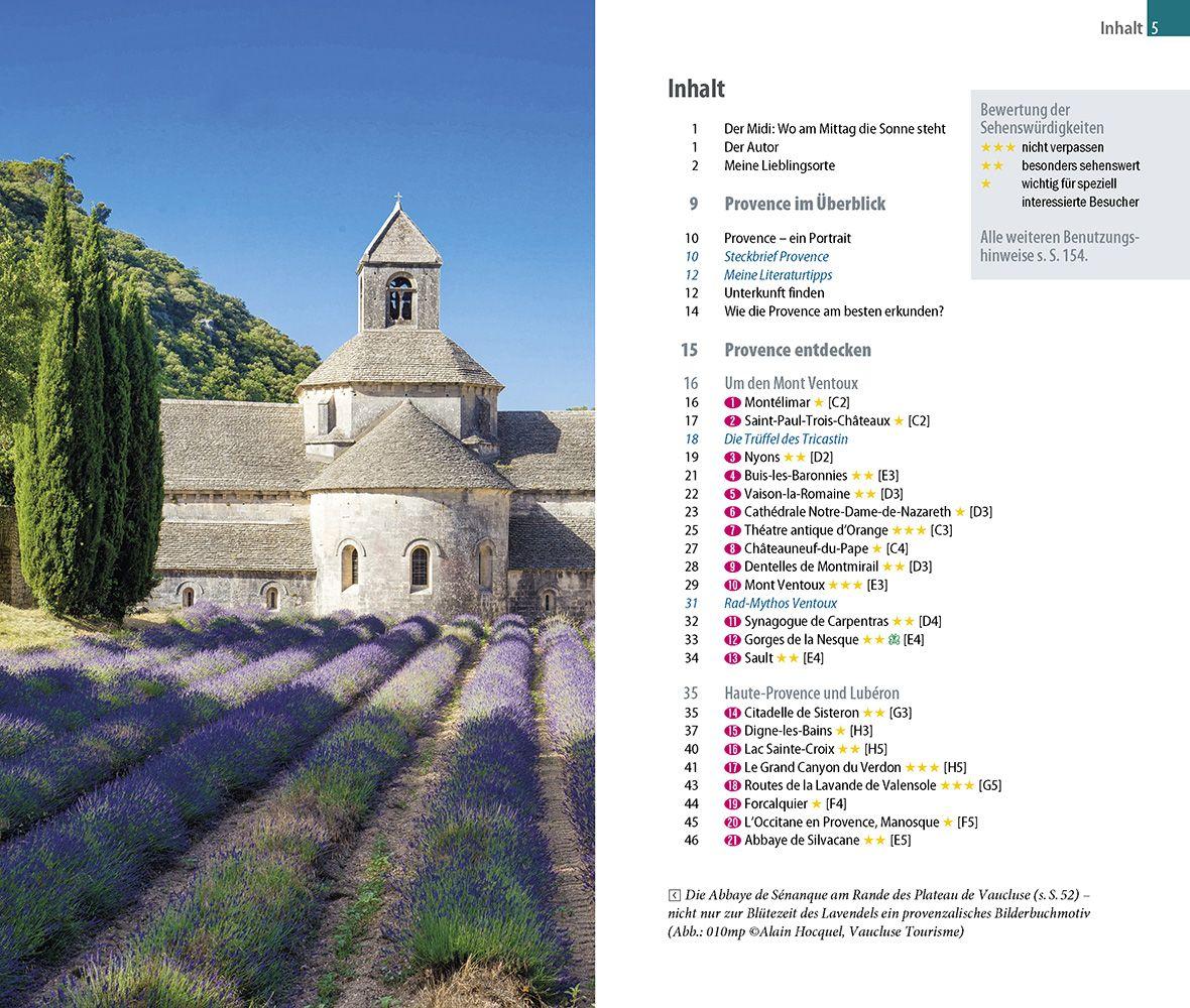 Beispielinhalt (Bild) Reise Know-How MeinTrip Provence