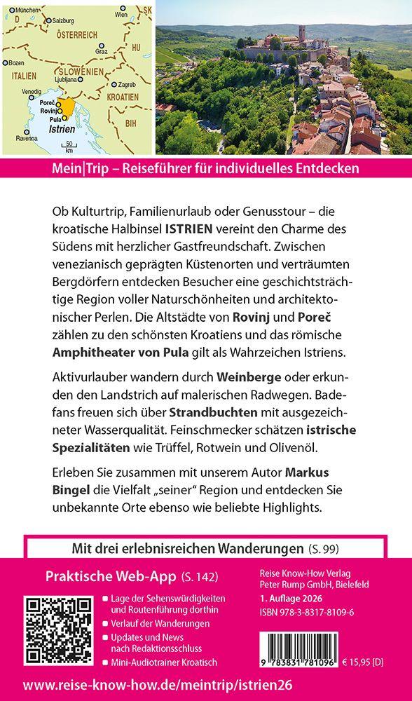 Beispielinhalt (Bild) Reise Know-How MeinTrip Istrien
