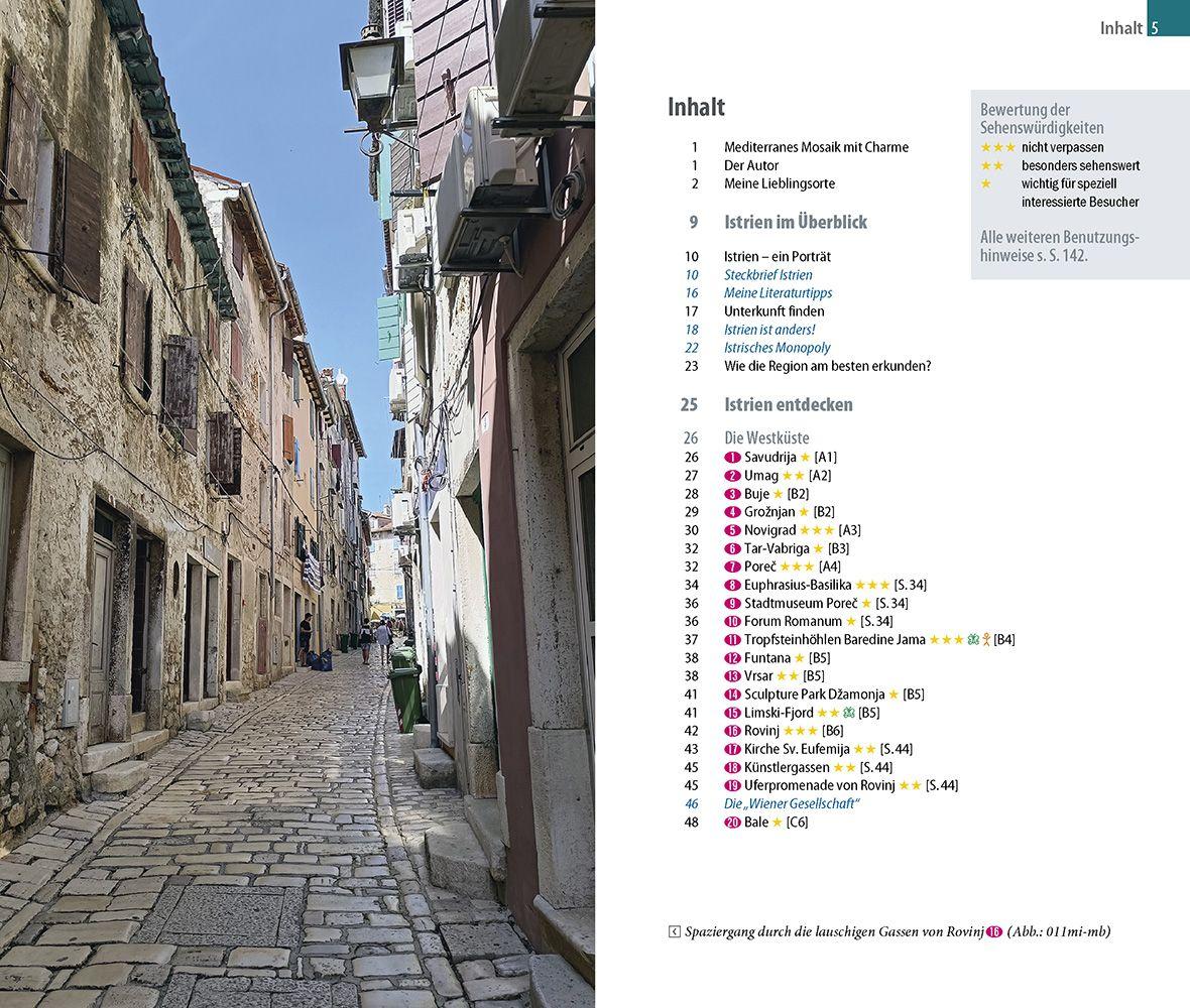 Beispielinhalt (Bild) Reise Know-How MeinTrip Istrien