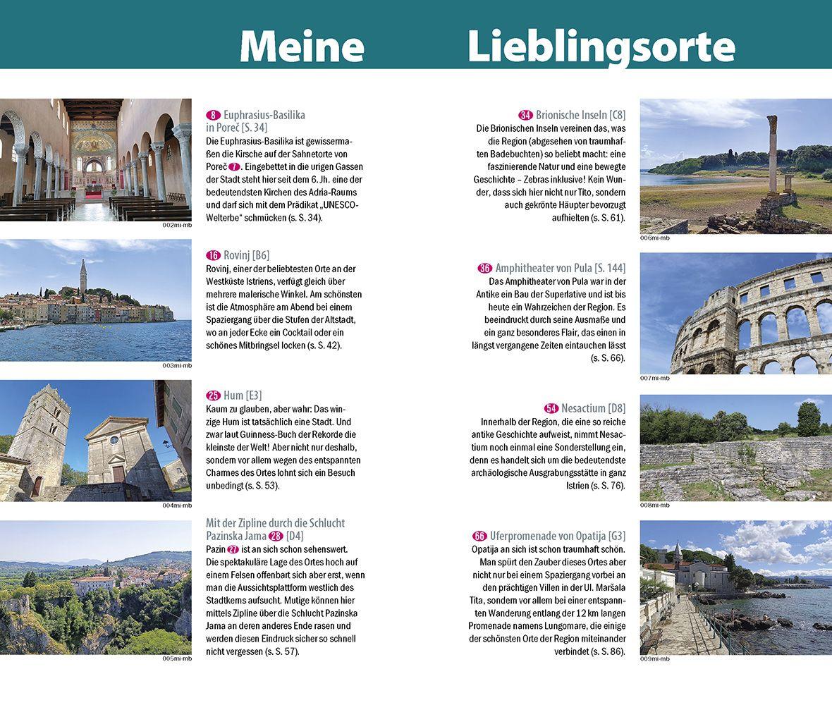 Beispielinhalt (Bild) Reise Know-How MeinTrip Istrien