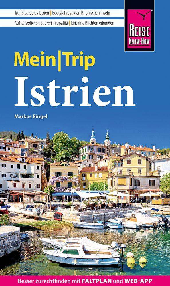 Vorderes Coverbild Reise Know-How MeinTrip Istrien