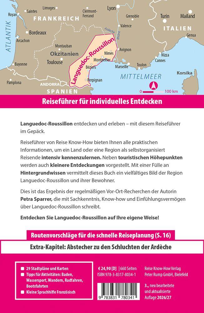 Beispielinhalt (Bild) Reise Know-How Reiseführer Languedoc-Roussillon