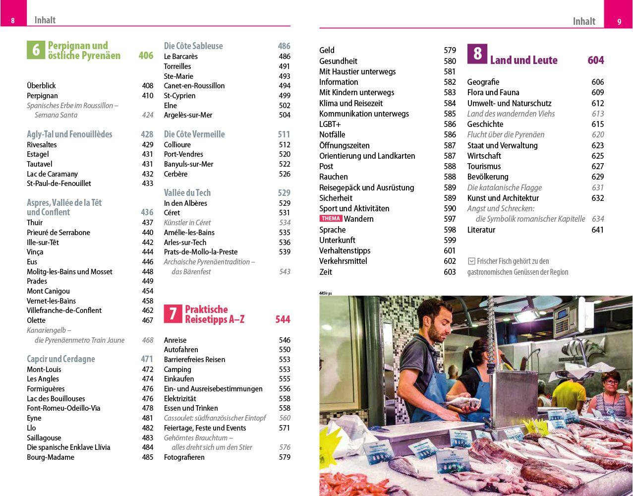 Beispielinhalt (Bild) Reise Know-How Reiseführer Languedoc-Roussillon