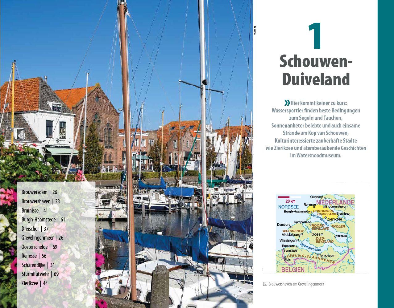 Beispielinhalt (Bild) Reise Know-How Reiseführer Zeeland