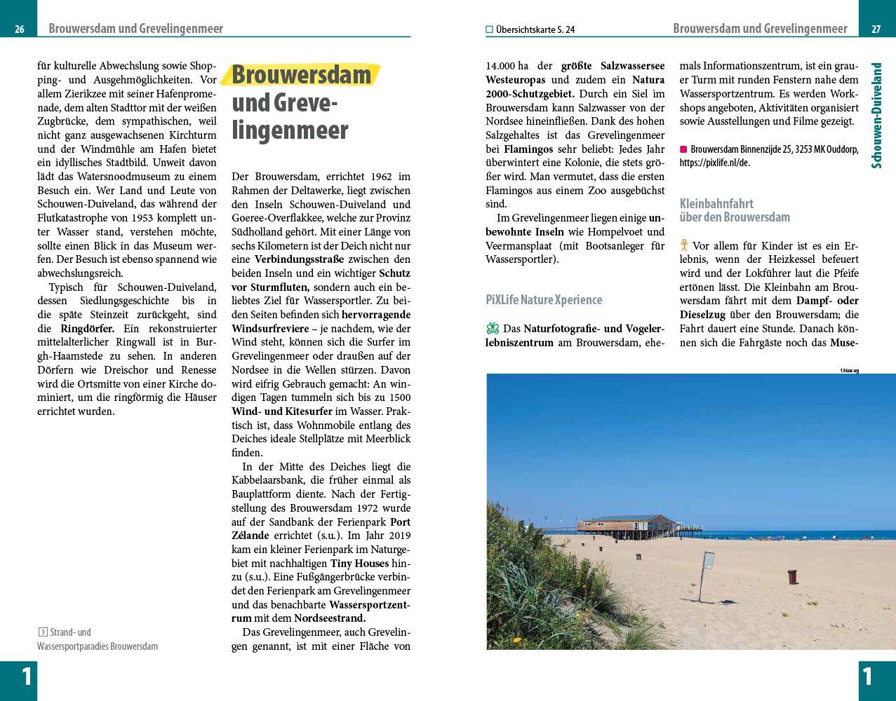 Beispielinhalt (Bild) Reise Know-How Reiseführer Zeeland