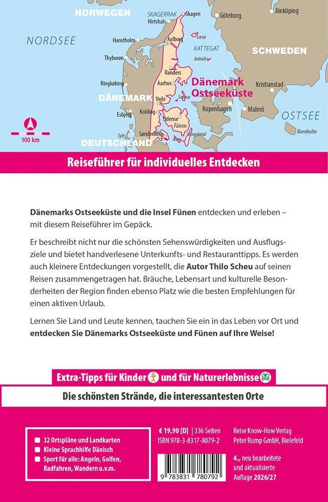 Beispielinhalt (Bild) Reise Know-How Reiseführer Dänemark - Ostseeküste und Fünen