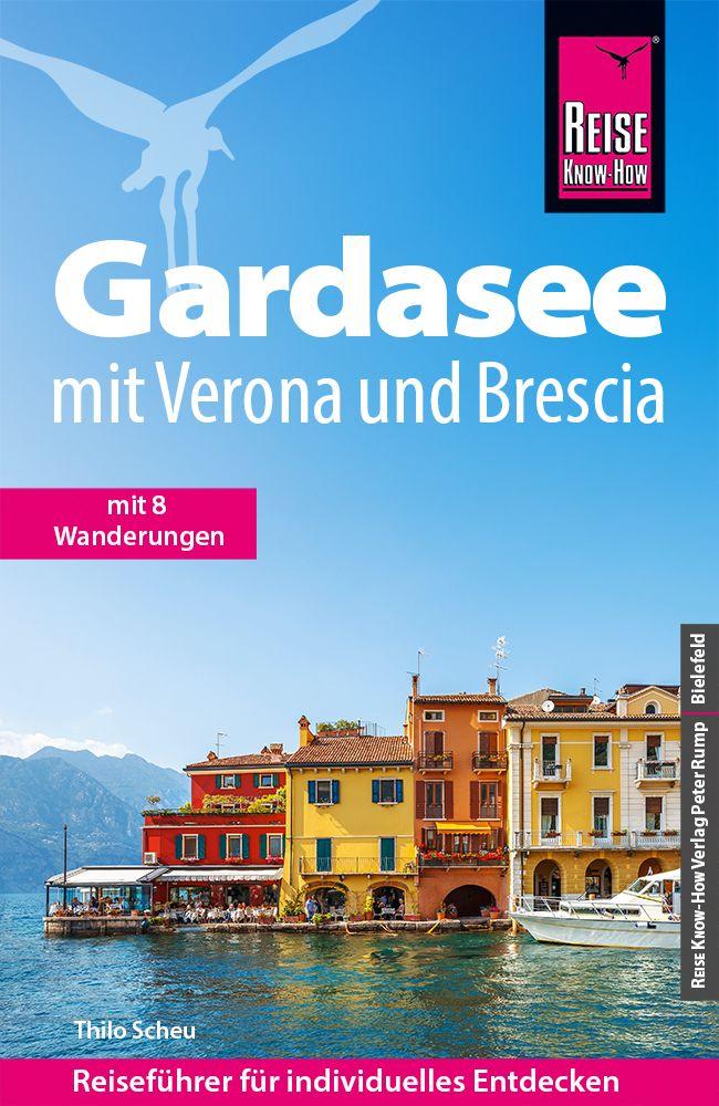 Vorderes Coverbild Reise Know-How Reiseführer Gardasee mit Verona und Brescia