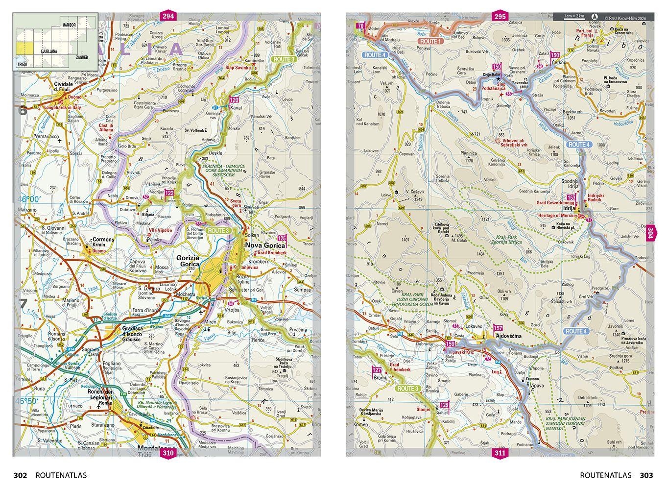 Beispielinhalt (Bild) Reise Know-How Wohnmobil-Tourguide Slowenien