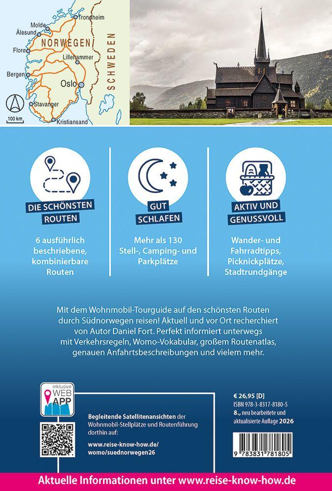 Beispielinhalt (Bild) Reise Know-How Wohnmobil-Tourguide Südnorwegen