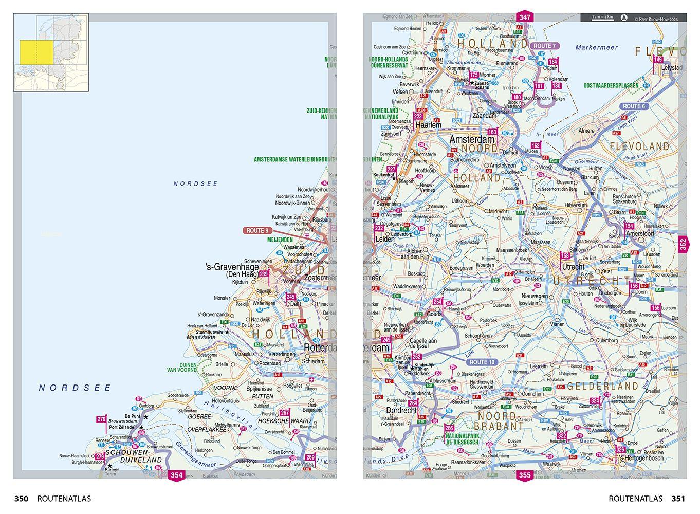 Beispielinhalt (Bild) Reise Know-How Wohnmobil-Tourguide Niederlande
