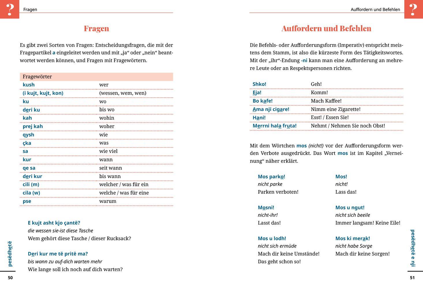 Beispielinhalt (Bild) Reise Know-How Sprachführer Kosovo-Albanisch - Wort für Wort