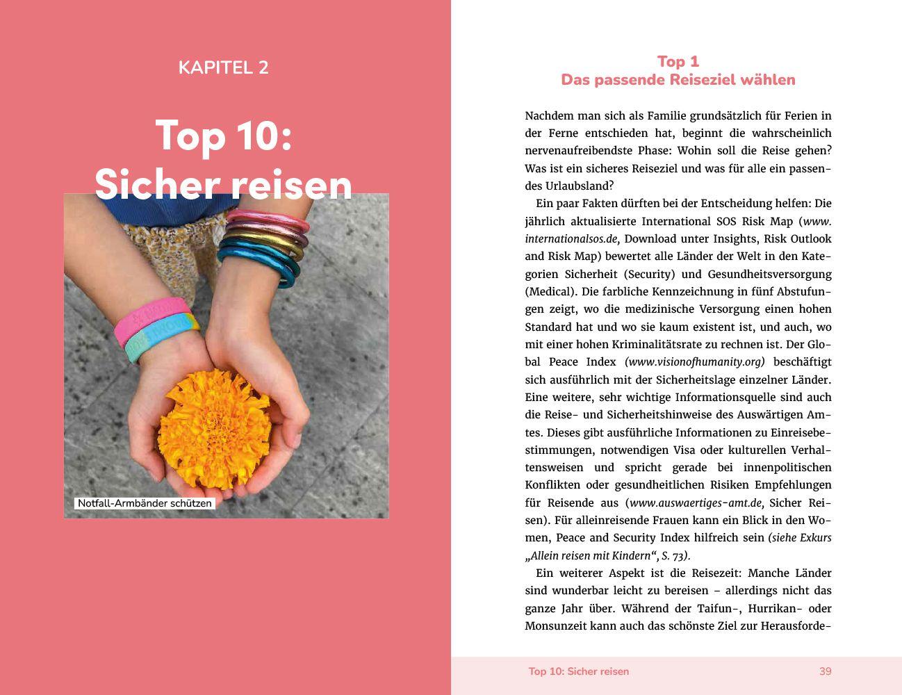 Beispielinhalt (Bild) Reise Know-How Fernreisen mit Kindern