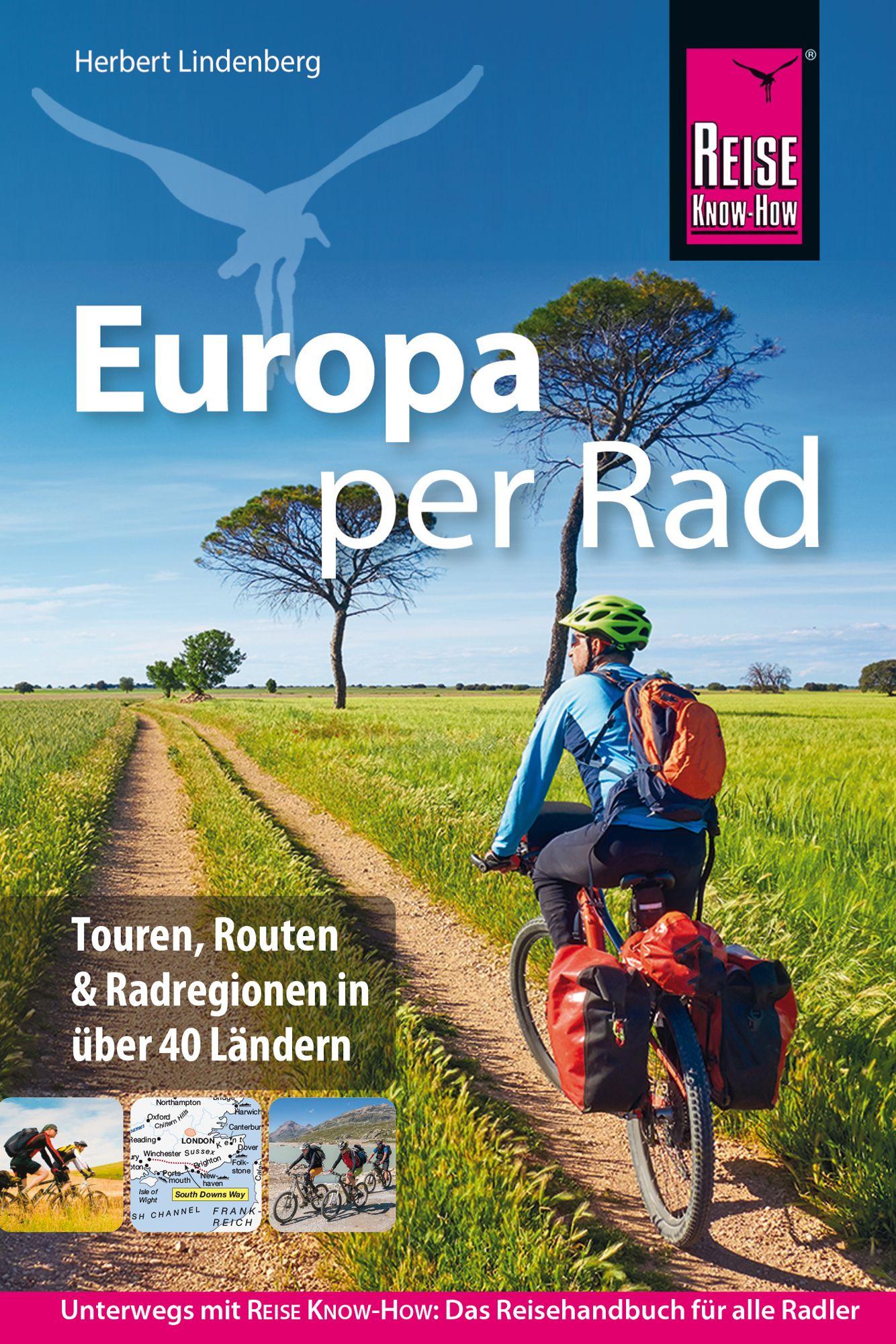 Vorderes Coverbild Reise Know-How Reiseführer Europa per Rad