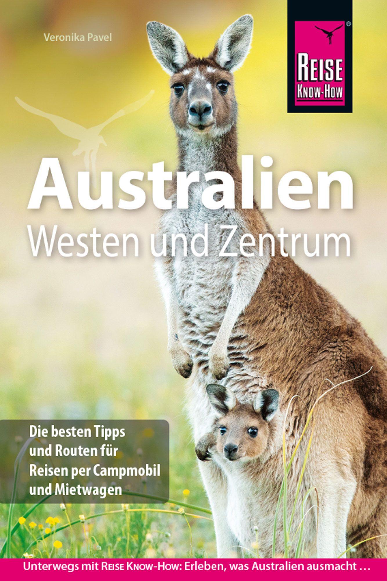 Vorderes Coverbild Reise Know-How Reiseführer Australien - Westen und Zentrum