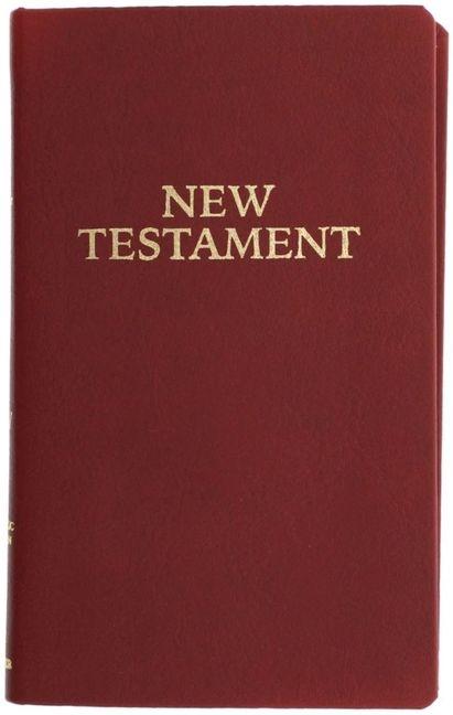 Vorderes Coverbild RSV Pocket New Testament (Burgundy)