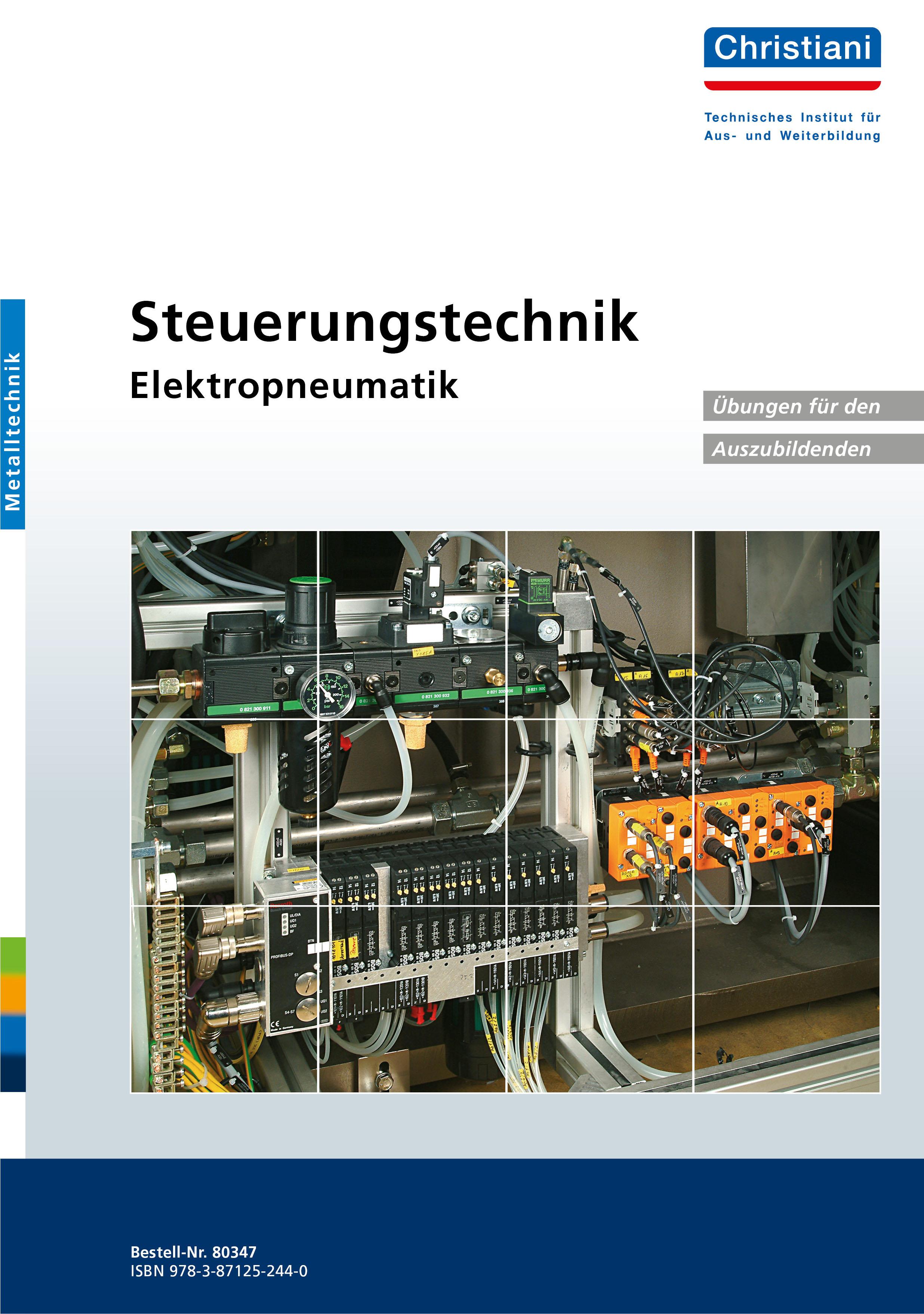 Vorderes Coverbild Steuerungstechnik - Elektropneumatik