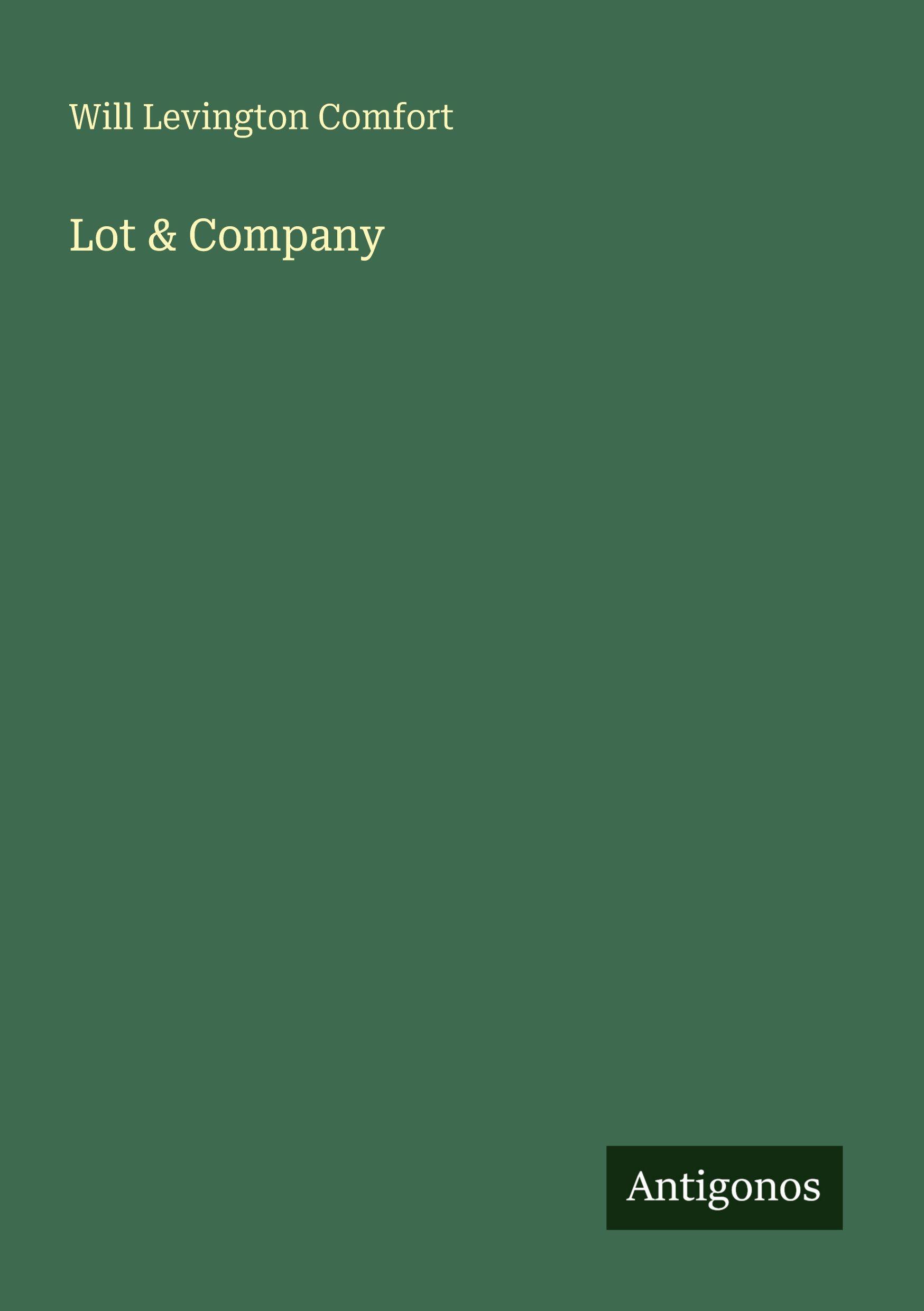 Vorderes Coverbild Lot & Company