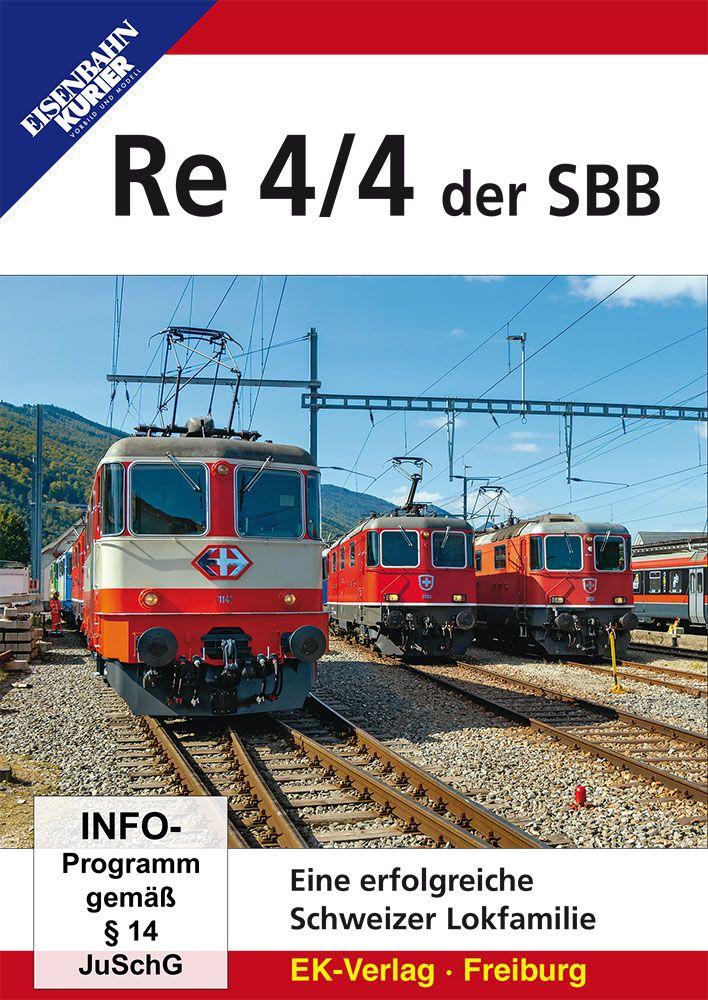 Vorderes Coverbild Die Re 4/4 der SBB