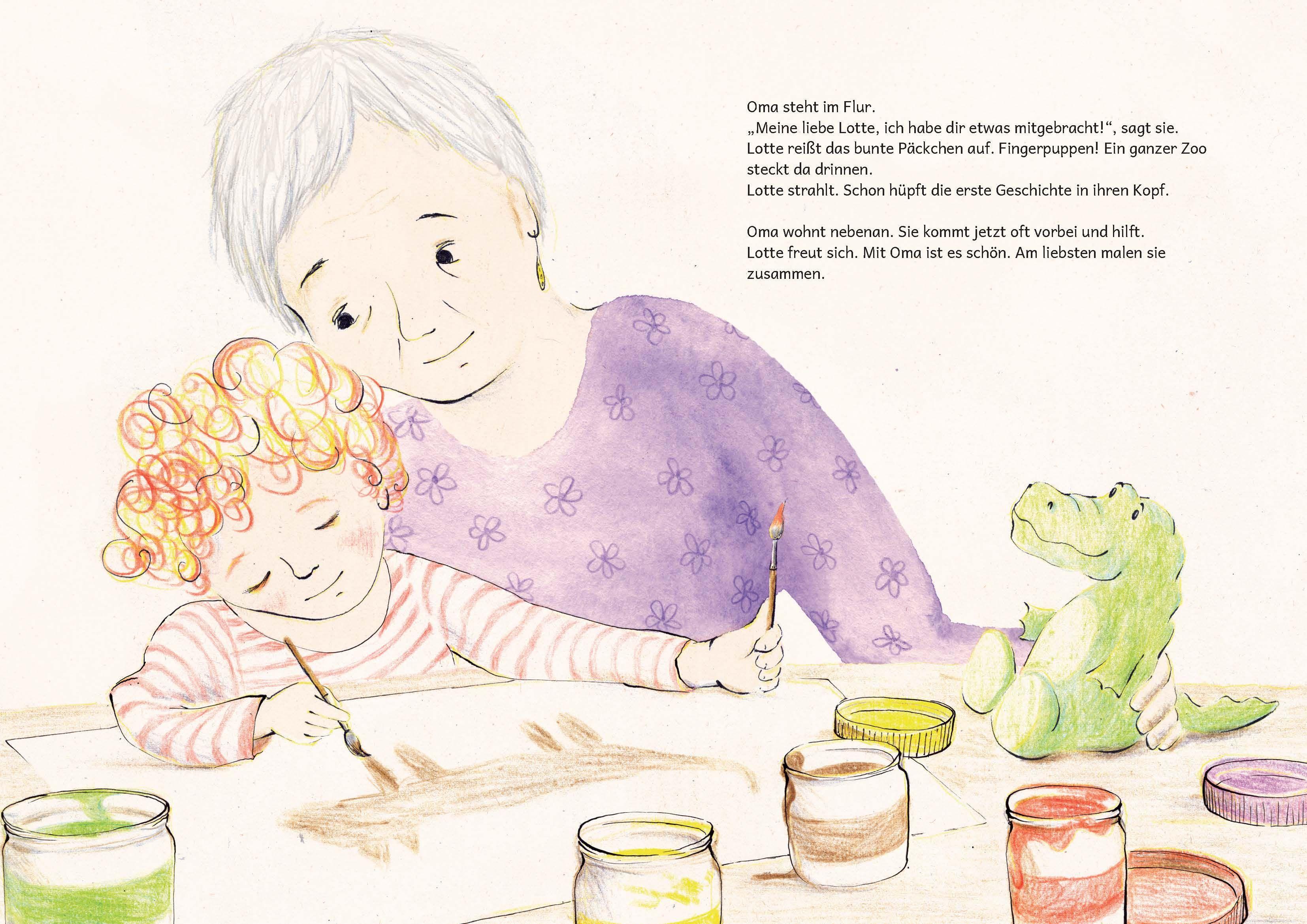 Beispielinhalt (Bild) Mamas kaputter Akku