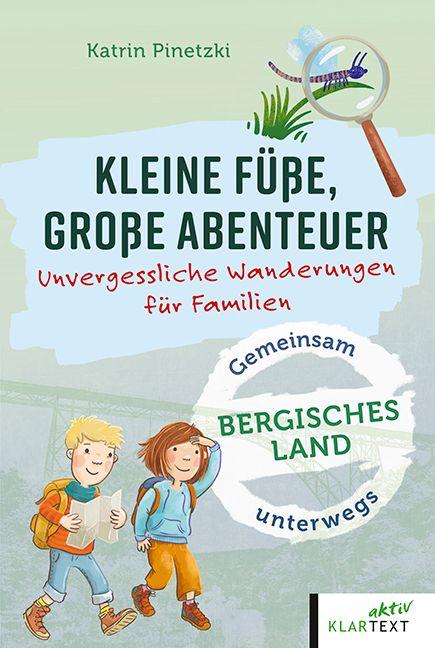 Vorderes Coverbild Kleine Füße, große Abenteuer Bergisches Land