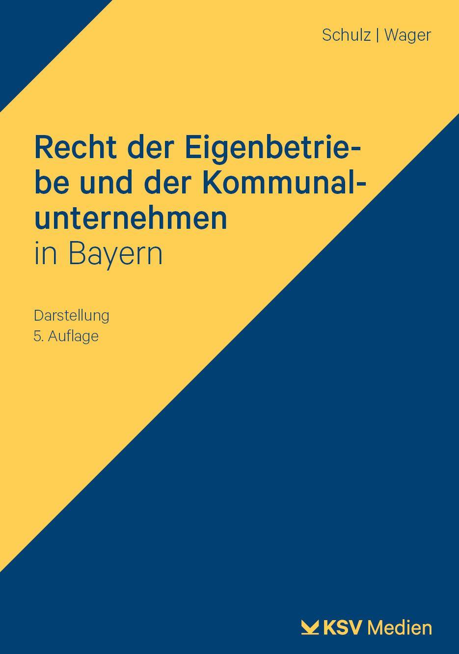 Vorderes Coverbild Recht der Eigenbetriebe und der Kommunalunternehmen in Bayern