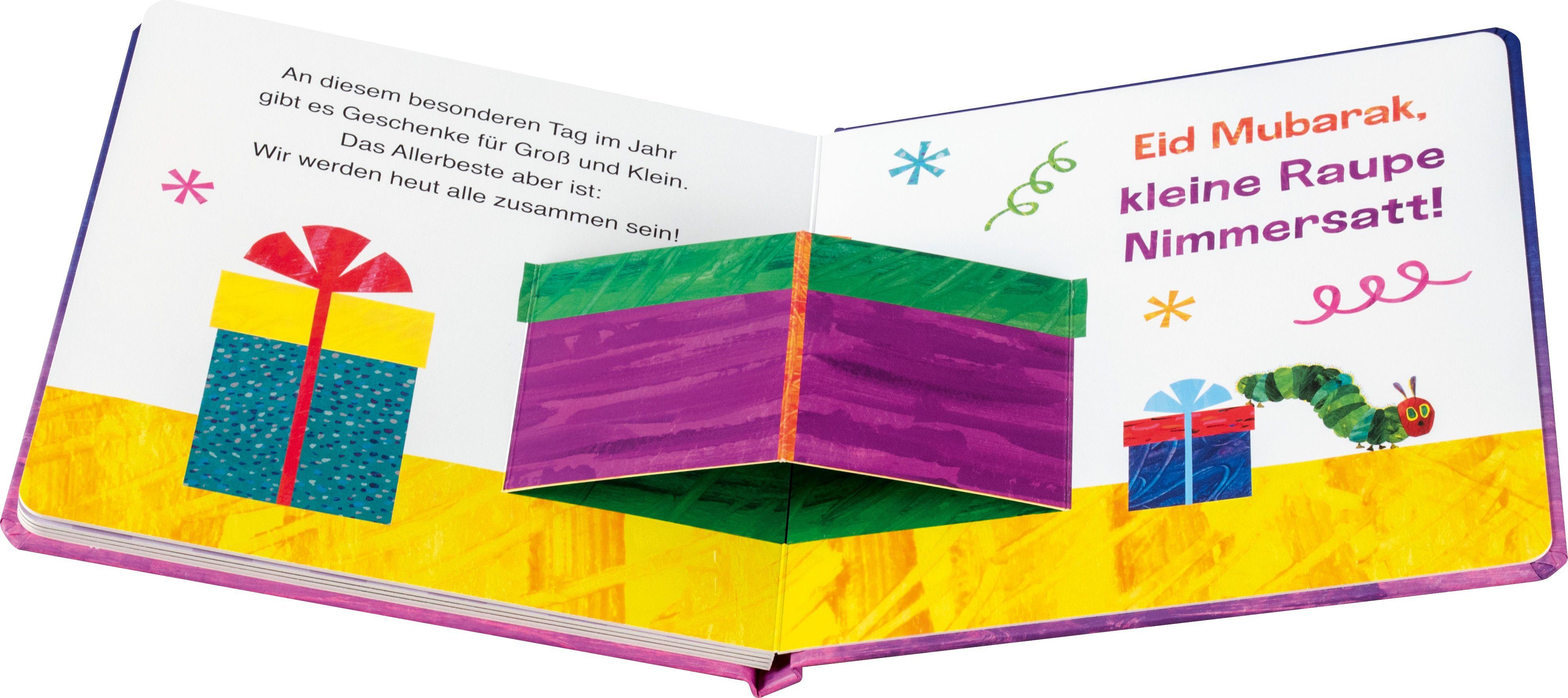 Beispielinhalt (Bild) Die kleine Raupe Nimmersatt - Eid Mubarak