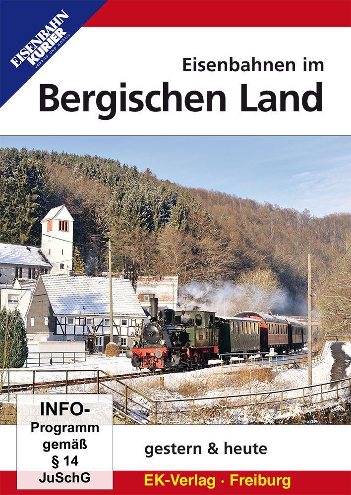 Vorderes Coverbild Eisenbahnen im Bergischen Land