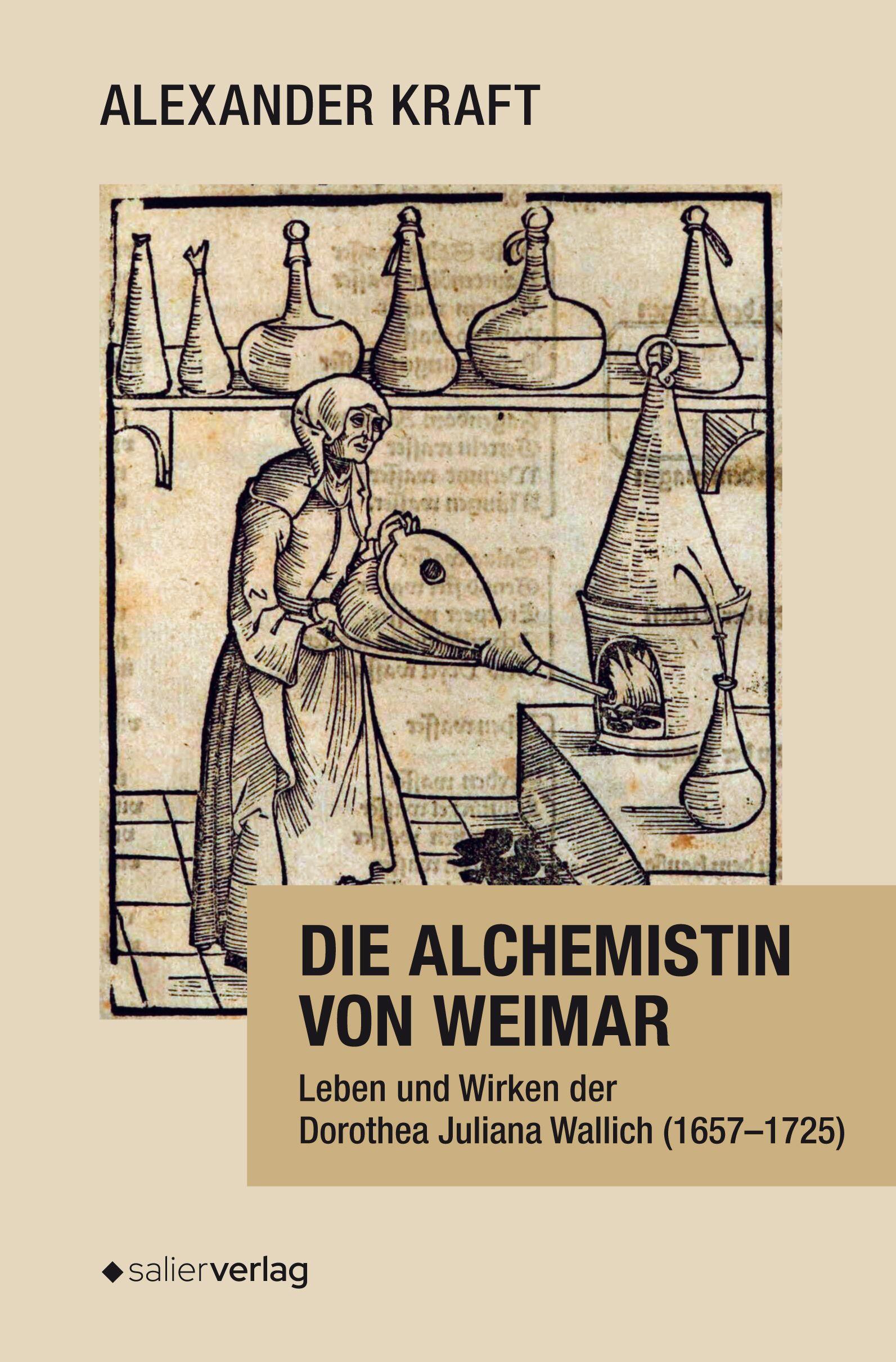Vorderes Coverbild Die Alchemistin von Weimar