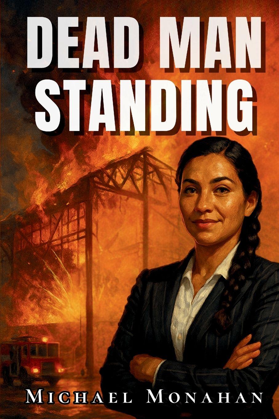 Vorderes Coverbild DEAD MAN STANDING by Michael Monahan