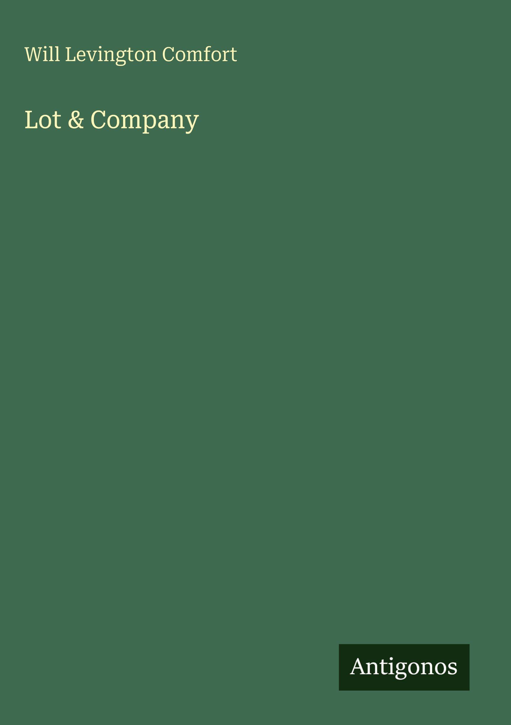 Vorderes Coverbild Lot & Company