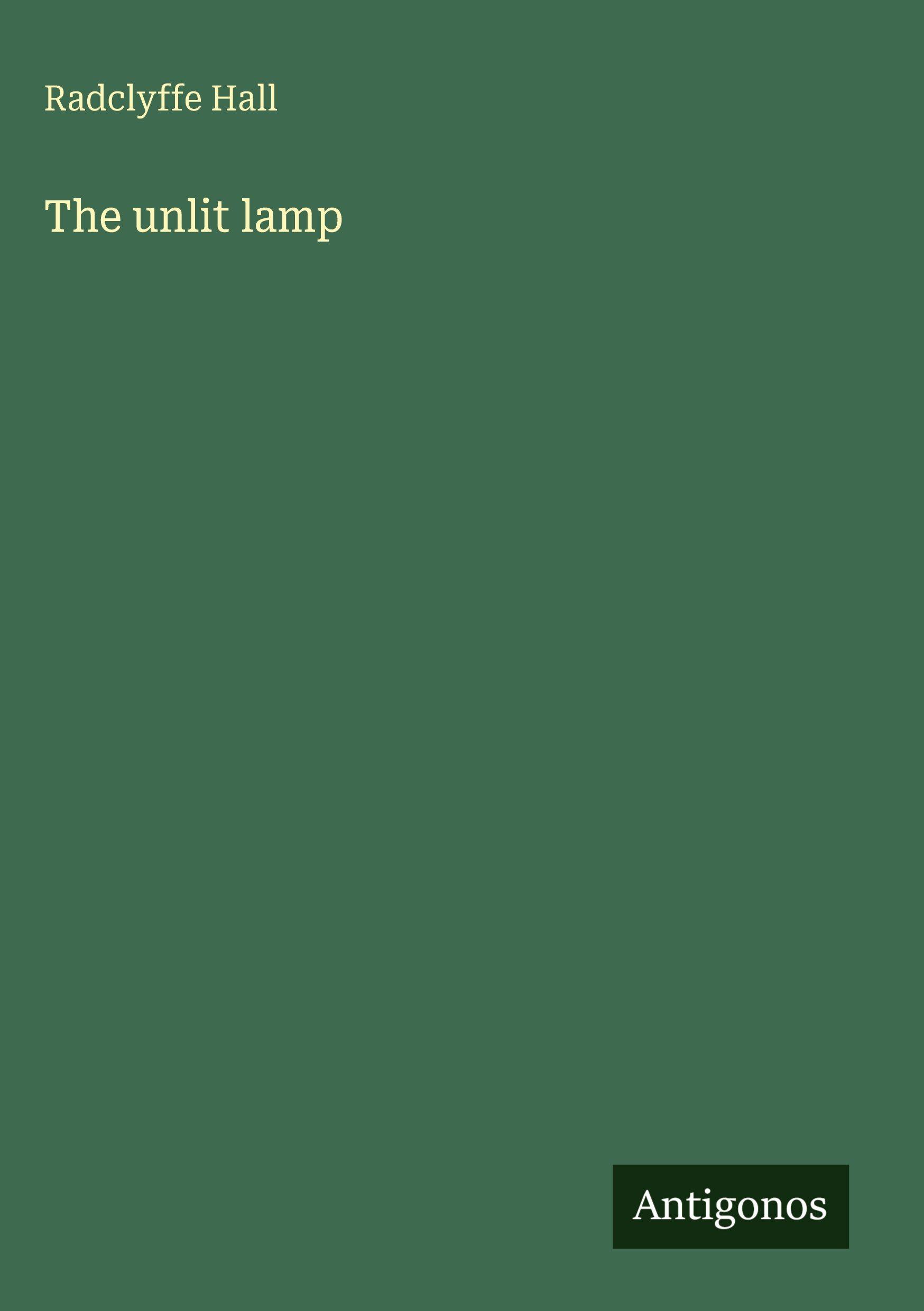 Vorderes Coverbild The unlit lamp