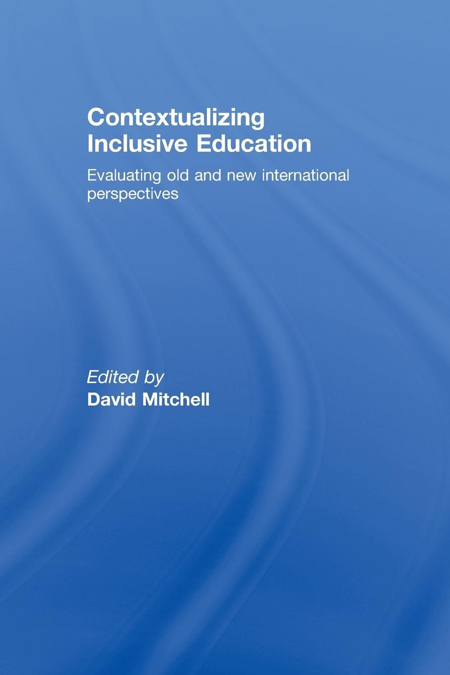 Vorderes Coverbild Contextualizing Inclusive Education