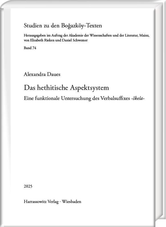 Vorderes Coverbild Das hethitische Aspektsystem